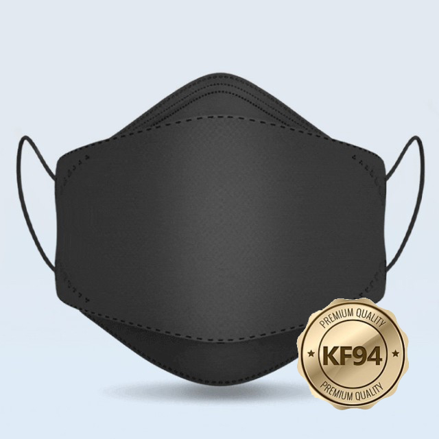 (BLACK/블랙) Day KF94 Fit Plus Color Mask KF94 FDA/CE registered